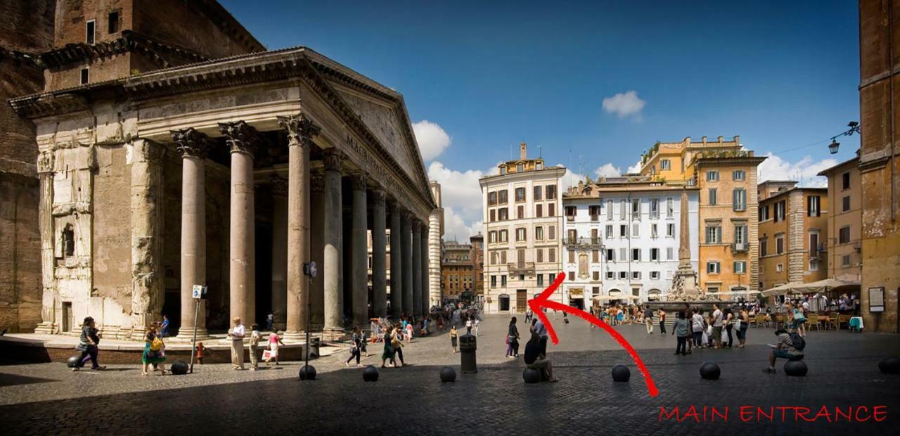 Domus Rotundae Pantheon Apartment Roma Exterior foto